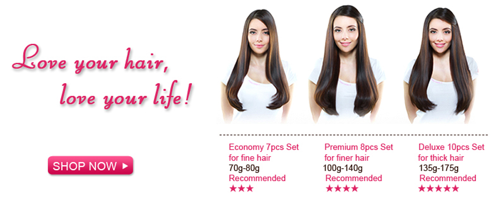 Clip In Hair Extensions